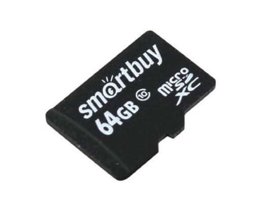[Карта памяти ] Micro SecureDigital 64GB Smartbuy Class 10 (без адаптера) LE  (SB64GBSDCL10-00LE) 