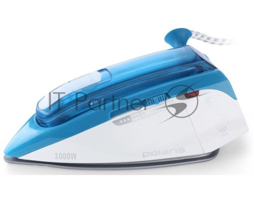Утюг Polaris PIR 1003T (1000W), Белый-бирюзовый