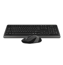 Комплект кл-ра+мышь беспров. A4Tech Fstyler FG1010S black/grey USB (FG1010S GREY)
