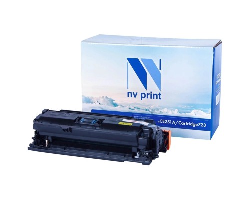 [Расходные материалы] Картридж NVP совместимый NV-CE251A/NV-723 Cyan универсальные для HP/Canon Color LaserJet CP3525/ CP3525n/ CP3525dn/ CP3525x/ LBP 7750 i-Sensys 7750cd/ 7750Cdn (7000k)