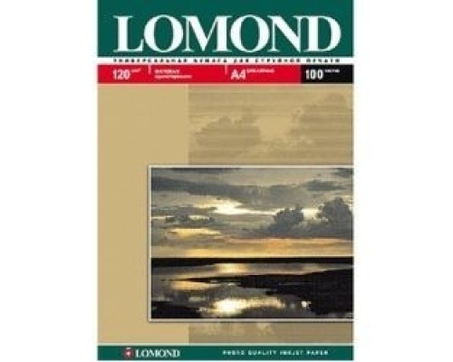 [Бумага] 0102030  LOMOND  Матовая бумага 1x A4, 120г/м2, 25л