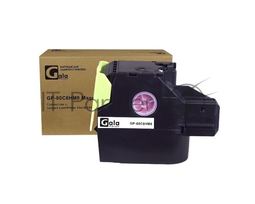 Картридж GalaPrint GP-80C8HM0 Magenta (3000 стр) для Lexmark LaserPrinter CX410/CX510