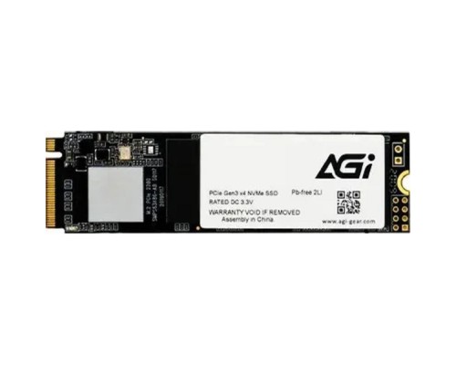 [носитель информации] AGI SSD M.2 512Gb AI298 Client SSD PCIe Gen3x4 with NVMe AGI512GIMAI298