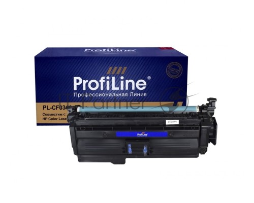 Картридж PL-CF031A (№646A) для принтеров HP Color LaserJet CM4540 Cyan 12500 копий ProfiLine