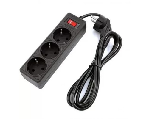 [Сетевой фильтр] 5bites Сетевой фильтр GARDA SP3B-518 3S / 3*0.75MM2 / 1.8M / BLACK