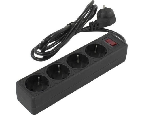 [Сетевой фильтр] 5bites Сетевой фильтр GARDA SP4B-550 4S / 3*0.75MM2 / 5M / BLACK