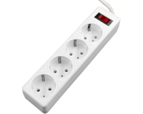 [Сетевой фильтр] 5bites Сетевой фильтр GARDA SP4W-518 4S / 3*0.75MM2 / 1.8M / WHITE