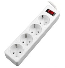 5bites Сетевой фильтр GARDA SP4W-550 4S / 3*0.75MM2 / 5M / WHITE