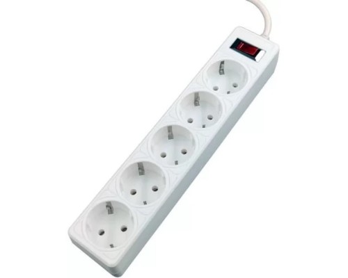 [Сетевой фильтр] 5bites Сетевой фильтр GARDA SP5W-518 5S / 3*0.75MM2 / 1.8M / WHITE