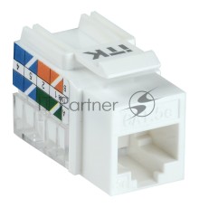 Модуль Keystone Jack кат. 5E UTP 110 IDC 90 град. | CS1-1C5EU-11 | ITK