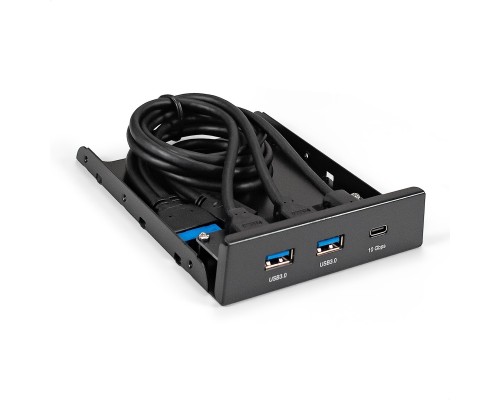 [Контроллер] Exegate EX295471RUS Планка USB на переднюю панель ExeGate U3H-616, 3,5