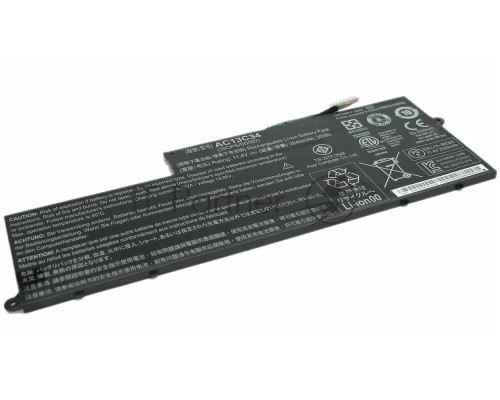 Аккумулятор для Acer Aspire E3-111-C6LG, E3-112, E3-112-C6YY, E11, (AC13C34), 2640mAh, 11.4V, Acer