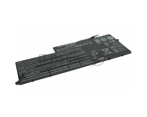 Аккумулятор для Acer Aspire E3-111-C6LG, E3-112, E3-112-C6YY, E11, (AC13C34), 2640mAh, 11.4V, Acer