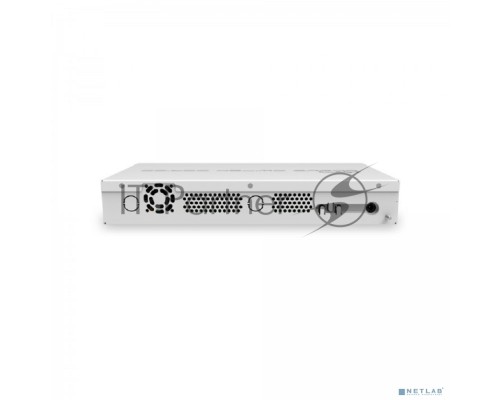 Коммутатор Mikrotik CRS326-24G-2S+IN with 800 MHz CPU, 512MB RAM, 24xGigabit LAN, 2xSFP+ cages, RouterOS L5 or SwitchOS (dual boot), desktop case, PSU