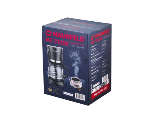 Кофеварка капельного типа Maunfeld MF-732BK