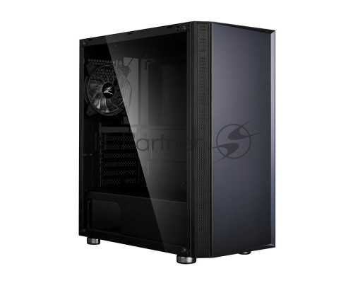 Компьютерный корпус ZALMAN R2 (3xUSB, 2xAudio, 20мм FAN, прозрачная стенка-закаленное стекло, ATX, без БП)