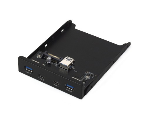 [вентилятор] CROWN Панель CM-CP3.5U32C2 2 порта USB 3.0 и два высокоскоростных порта Type-C во внешний отсек 3.5