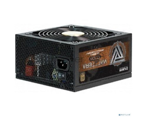 Блок питания Zalman ZM1000-EBTII, 1000W, ATX12V v2.3, EPS, APFC, 14cm Fan, 80+ Gold, Full Modular, Retail