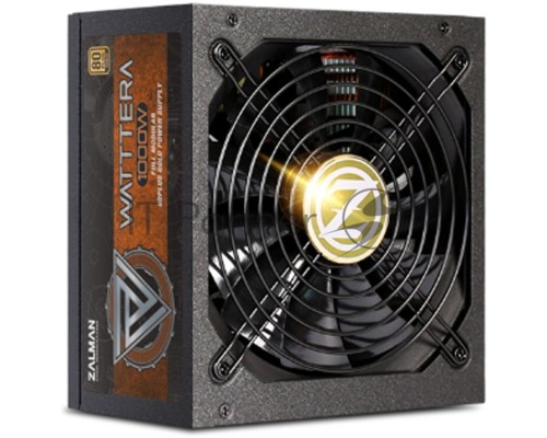 Блок питания Zalman ZM1000-EBTII, 1000W, ATX12V v2.3, EPS, APFC, 14cm Fan, 80+ Gold, Full Modular, Retail
