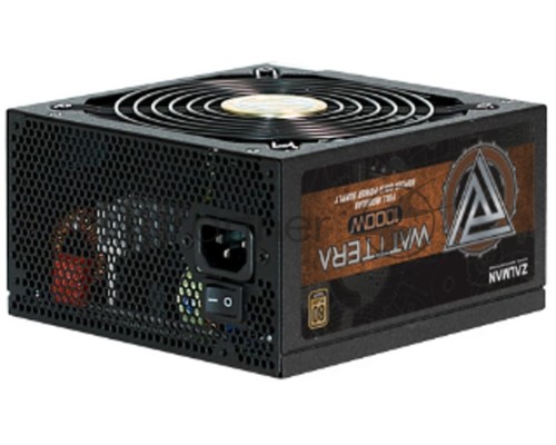 Блок питания Zalman ZM1000-EBTII, 1000W, ATX12V v2.3, EPS, APFC, 14cm Fan, 80+ Gold, Full Modular, Retail
