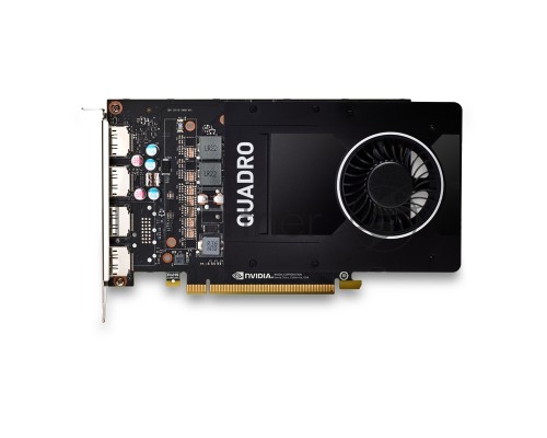 Видеокарта VGA PNY NVIDIA Quadro P2200, 5 GB GDDR5x/160 bit, PCI Express 3.0 x16, 4×DP1.4