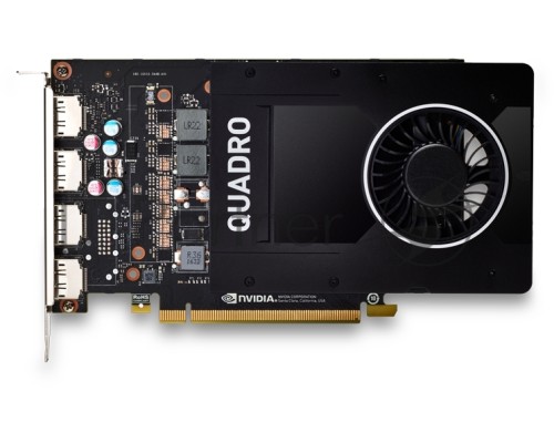 Видеокарта VGA PNY NVIDIA Quadro P2200, 5 GB GDDR5x/160 bit, PCI Express 3.0 x16, 4×DP1.4