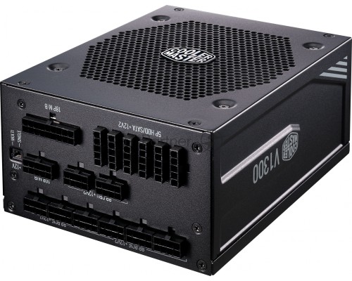 Блок питания 1300W Power Supply Cooler Master V1300, 1300W, ATX, 135mm, 16xSATA, 12xPCI-E(6+2), APFC, 80+ Platinum Блок питания 1300W Power Supply Cooler Master V1300, 1300W, ATX, 135mm, 16xSATA, 12xPCI-E(6+2), APFC, 80+ Platinum