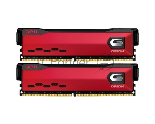 Модуль памяти GEIL Orion DDR4 16GB(8GBx2) Dual PC4-28800 3600MHz Red