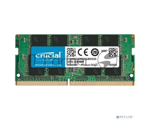 Оперативная память Crucial DRAM 16GB DDR4-3200 SODIMM, EAN: 649528903600