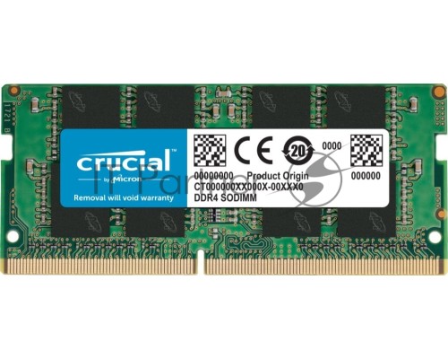 Оперативная память Crucial DRAM 16GB DDR4-3200 SODIMM, EAN: 649528903600