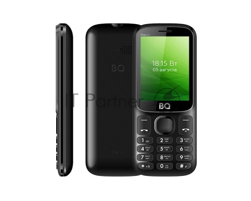 Мобильный телефон BQ 2440 Step L+ White/Red SC6531E, 1, 208MHZ, ThreadX, 32 Mb, 32 Mb, 2G GSM 850/900/1800/1900, Bluetooth V2.1+EDR Экран: 1.77 