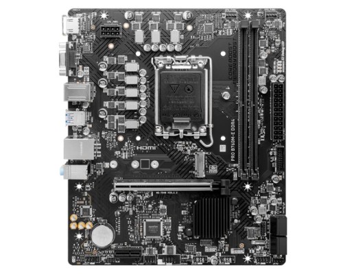 [Материнская плата] MSI PRO B760M-E {LGA 1700,2xDDR5  Intel B760, mATX} RTL