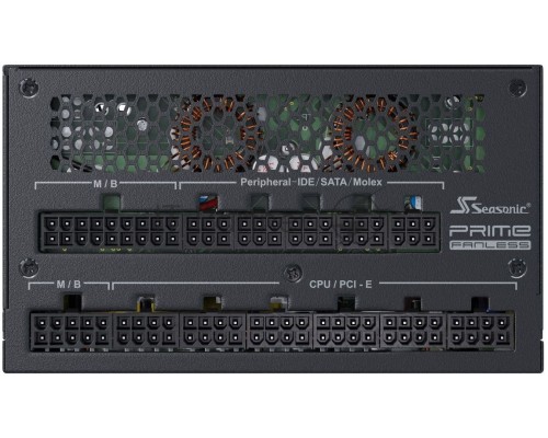 Блок питания Seasonic ATX 700W PRIME Fanless TX-700 80+ titanium 24+2x(4+4) pin APFC 10xSATA Cab Manag RTL