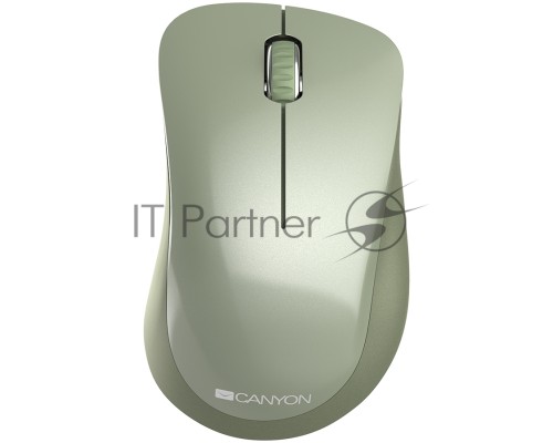 Мышь Canyon  2.4 GHz  Wireless mouse ,with 3 buttons, DPI 1200, Battery:AAA*2pcs  ,special military67*109*38mm 0.063kg