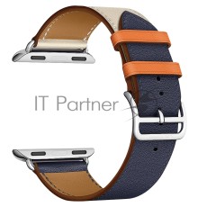 Кожаный ремешок для Apple Watch 38/40 mm LYAMBDA MINKAR LWA-03-40-ICO