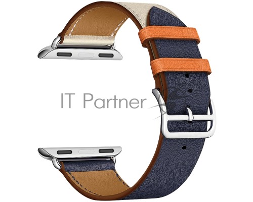 Кожаный ремешок для Apple Watch 38/40 mm LYAMBDA MINKAR LWA-03-40-ICO