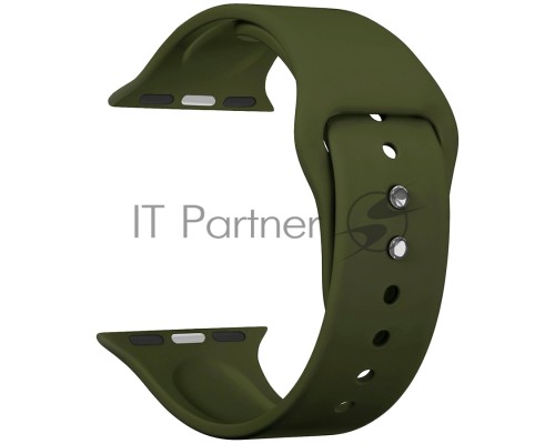 Силиконовый ремешок для Apple Watch 38/40 mm LYAMBDA ALTAIR DS-APS08-40-OL Olive