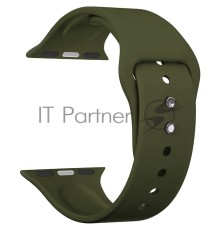 Силиконовый ремешок для Apple Watch 42/44 mm LYAMBDA ALTAIR DS-APS08-44-OL Olive