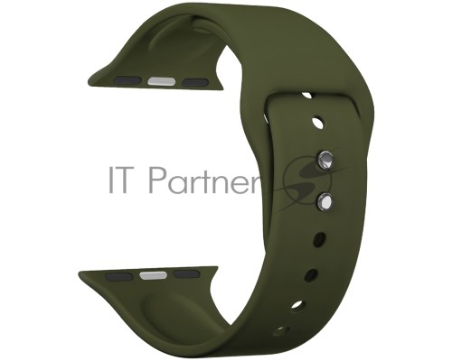 Силиконовый ремешок для Apple Watch 42/44 mm LYAMBDA ALTAIR DS-APS08-44-OL Olive