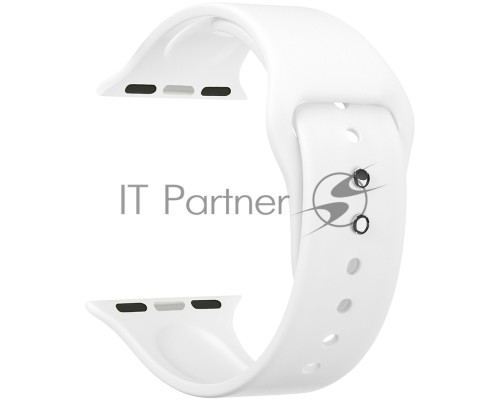 Силиконовый ремешок для Apple Watch 42/44 mm LYAMBDA ALTAIR DS-APS08-44-WT Белый