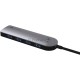 Ультрокомпактный Type-C USB 3.0 Хаб  превратит 1 порт USB-C в четыре порта данных USB 3.0 со скоростью передачи данных до 5 Гбит / с.