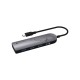 Ультрокомпактный Type-C USB 3.0 Хаб  превратит 1 порт USB-C в четыре порта данных USB 3.0 со скоростью передачи данных до 5 Гбит / с.