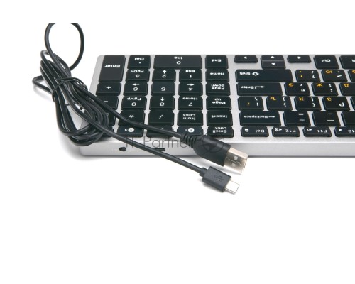 Клавиатура беспроводная Gembird KBW-2, Bluetooth, 106 кл., ножничный механизм, бесшумная