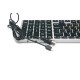 Клавиатура беспроводная Gembird KBW-2, Bluetooth, 106 кл., ножничный механизм, бесшумная