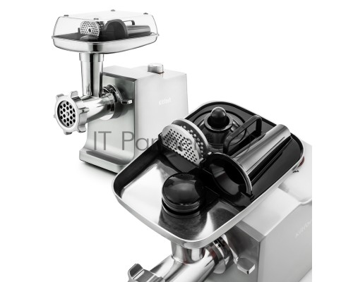 Мясорубка Kitfort KT-2108 1800Вт серебристый