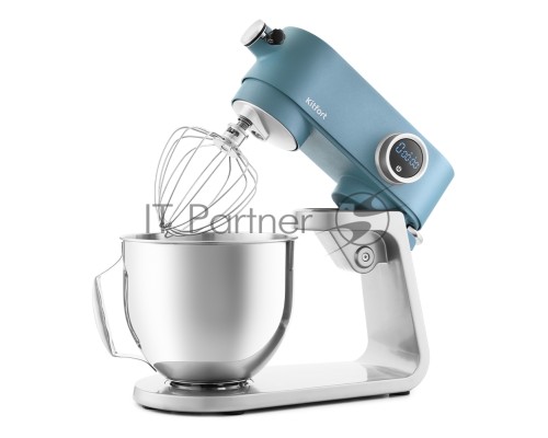 Миксер планетарный Kitfort KT-1391-2 800Вт синий
