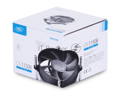 Кулер DEEPCOOL CK-11508 PWM TDP 65W Intel LGA1200/1151/1150/1155