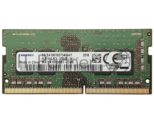Оперативная память Samsung 8GB DDR4 3200MHz SO-DIMM (PC4-25600) 1.2V (M471A1K43DB1-CWE)