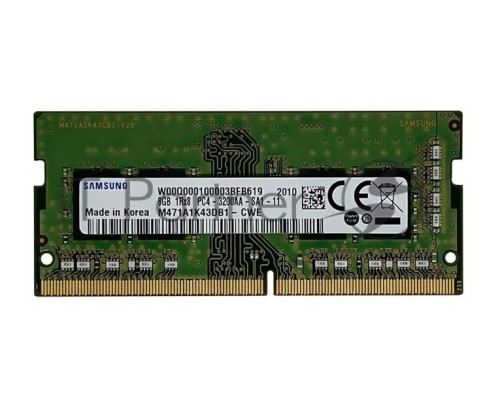 Оперативная память Samsung 8GB DDR4 3200MHz SO-DIMM (PC4-25600) 1.2V (M471A1K43DB1-CWE)