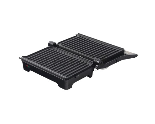 Электрический пресс-гриль Endever Grillmaster 119, черный/металлик